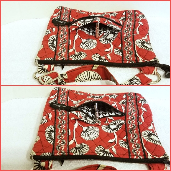 Vera Bradley Deco Daisy Hipster & Wristlet Set - Picture 4 of 7